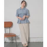 ギャザードッキング半袖SH | RETRO GIRL | 詳細画像18