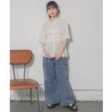 ギャザードッキング半袖SH | RETRO GIRL | 詳細画像2