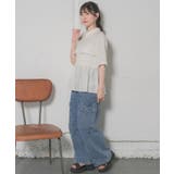 ギャザードッキング半袖SH | RETRO GIRL | 詳細画像4