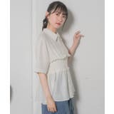 ギャザードッキング半袖SH | RETRO GIRL | 詳細画像7