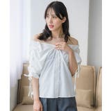 前釦オフショルBL | RETRO GIRL | 詳細画像6 