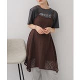 D/BRN | イレヘムレースチュニックOP | RETRO GIRL