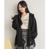 シアーフーディーシャツ | RETRO GIRL | 詳細画像17