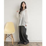 シアーフーディーシャツ | RETRO GIRL | 詳細画像7