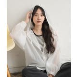 WHT4 | シアーフーディーシャツ | RETRO GIRL