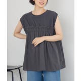 GRY2 | ウエスト切替ノースリTEE | RETRO GIRL