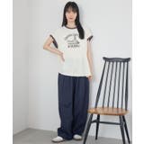 フレンチスリーブリンガーTEE | RETRO GIRL | 詳細画像10
