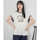 フレンチスリーブリンガーTEE | RETRO GIRL | 詳細画像14