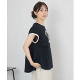 フレンチスリーブリンガーTEE | RETRO GIRL | 詳細画像7
