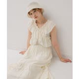 フリルギャザーOP | RETRO GIRL | 詳細画像2 