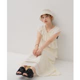 フリルギャザーOP | RETRO GIRL | 詳細画像4 