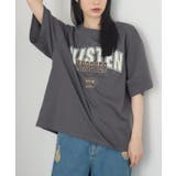 GRY2 | ビジューロゴBIGTEE | RETRO GIRL