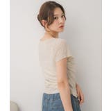 ドレープ半袖トップス | RETRO GIRL | 詳細画像7