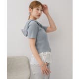 フーディWZIPカーデ | RETRO GIRL | 詳細画像9