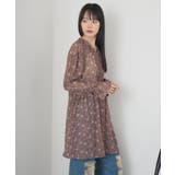 花柄シフォンチュニックOP | RETRO GIRL | 詳細画像7