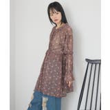 花柄シフォンチュニックOP | RETRO GIRL | 詳細画像9