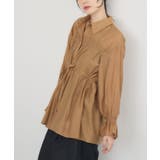 BRN0 | シャーリングペプラムSH | RETRO GIRL