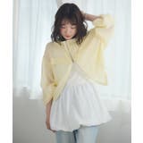 YEL0 | シアーダブルZIPフーディー | RETRO GIRL