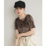 BRN0 | シアーベロアチビTEE | RETRO GIRL