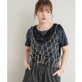 BLU0 | シアーベロアチビTEE | RETRO GIRL