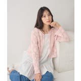 フラワー刺繍メッシュカーデ | RETRO GIRL | 詳細画像2