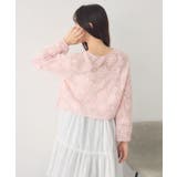 フラワー刺繍メッシュカーデ | RETRO GIRL | 詳細画像9