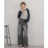 【サイズ展開あり】折り返しデニムパンツ | RETRO GIRL | 詳細画像13