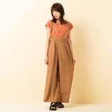 ダークブラウン | ○RETRO GIRL○ ワンショルサロペット | RETRO GIRL
