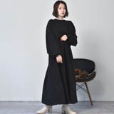 ブラック | ◎RETRO GIRL◎ ボリュームスリーブOP | RETRO GIRL