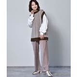 ■RETRO GIRL■ 柄JQリバーニットベスト | RETRO GIRL | 詳細画像13 