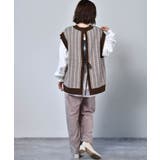 ■RETRO GIRL■ 柄JQリバーニットベスト | RETRO GIRL | 詳細画像15 