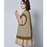 ■RETRO GIRL■ 柄JQリバーニットベスト | RETRO GIRL | 詳細画像18 