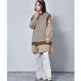 ■RETRO GIRL■ 柄JQリバーニットベスト | RETRO GIRL | 詳細画像20 