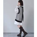 ■RETRO GIRL■ 柄JQリバーニットベスト | RETRO GIRL | 詳細画像7 