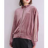 ベロアラインジップ 【レトロガール】袖ライン ZIP | RETRO GIRL | 詳細画像1 