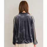 ベロアラインジップ 【レトロガール】袖ライン ZIP | RETRO GIRL | 詳細画像26 