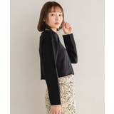 襟付きラインニットPO 【レトロガール】ニットプルオーバー/ショート丈トップス | RETRO GIRL | 詳細画像11 
