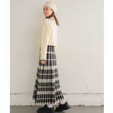 襟付きラインニットPO 【レトロガール】ニットプルオーバー/ショート丈トップス | RETRO GIRL | 詳細画像8 