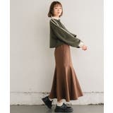 ラインハーフZIPトレーナー 【レトロガール】ショート丈トップス/スポーティー | RETRO GIRL | 詳細画像14 