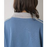 ラインハーフZIPトレーナー 【レトロガール】ショート丈トップス/スポーティー | RETRO GIRL | 詳細画像26 