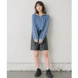 ラインハーフZIPトレーナー 【レトロガール】ショート丈トップス/スポーティー | RETRO GIRL | 詳細画像27 