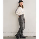 ラインハーフZIPトレーナー 【レトロガール】ショート丈トップス/スポーティー | RETRO GIRL | 詳細画像7 