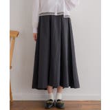 BLK1 | ナイロンアシメフレアSK | RETRO GIRL