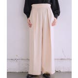 WHT4 | インタックワイドPT タックパンツ ワイドパンツ | RETRO GIRL