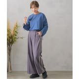 サイドラインワイドPT レトロガール ラインパンツ | RETRO GIRL | 詳細画像12 