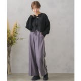 サイドラインワイドPT レトロガール ラインパンツ | RETRO GIRL | 詳細画像17 