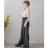 サイドラインワイドPT レトロガール ラインパンツ | RETRO GIRL | 詳細画像23 