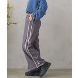 サイドラインワイドPT レトロガール ラインパンツ | RETRO GIRL | 詳細画像5 