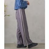 サイドラインワイドPT レトロガール ラインパンツ | RETRO GIRL | 詳細画像6 