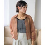 BRN0 | 箔プリントシャーリングSH | RETRO GIRL